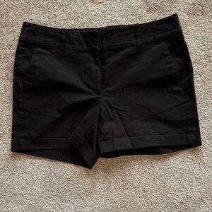 Ann Taylor Black Women's Chino Shorts